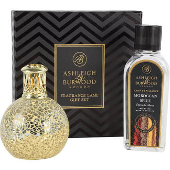 Blokker Ashleigh & Burwood - Olie Moroccan Spice 250 ml + Geurlamp Little Treasure - Gift Set aanbieding