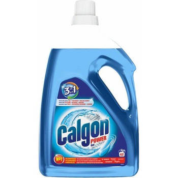 Calgon 3 in 1 Power Gel Wasmachine Reiniger en Anti kalk - 45 Wasbeurten - 2,25 L