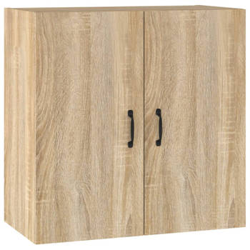 vidaXL Hangkast 60x31x60 cm bewerkt hout sonoma eikenkleurig