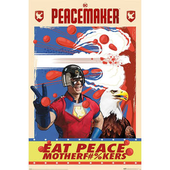 Poster Peacemaker and Eagle Eat Peace 61x91,5cm