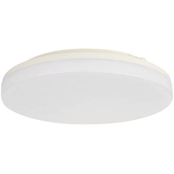 LED Plafondlamp - Plafondverlichting - Badkamerlamp - Andres - Opbouw Rond 20W - Waterdicht IP54 - Helder/Koud Wit 6400K