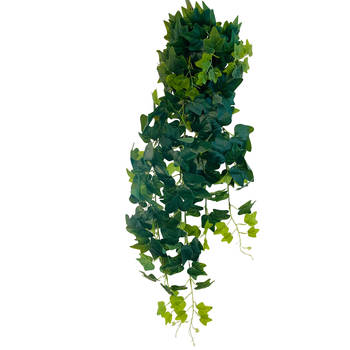 HEM Klimop (Hedera Helix Groen) Kunstplant Volle Hangplant - Kunstplant 100 cm - Levensechte Kunstplant