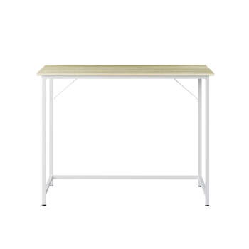 Bureau laptoptafel - wit lichtbruin