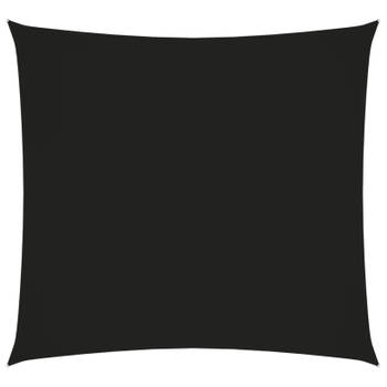 vidaXL Zonnescherm vierkant 5x5 m oxford stof zwart