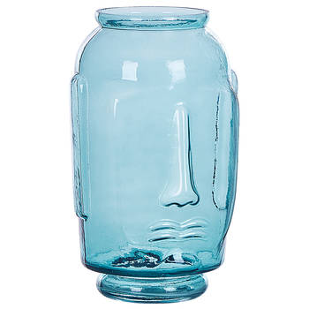Beliani SAMBAR - Decovaas-Blauw-Glas