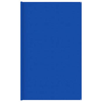vidaXL Tenttapijt 400x400 cm HDPE blauw