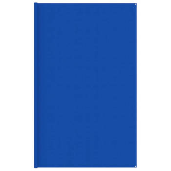 vidaXL Tenttapijt 400x500 cm HDPE blauw