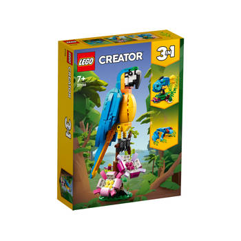 Lego Creator excotische papagaai 31136