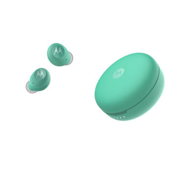 Motorola Vervebuds 250 SH063 - Draadloze Oordopjes - Waterproof - Ocean Turquoise