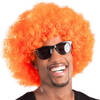 Oranje Pruik Afro - maat one-size - Oranjefeest - EK/WK Voetbal