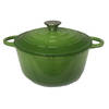 Relance Braadpan 24cm groen met deksel