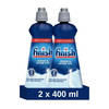 Finish Glansspoelmiddel - 400 ml - Voor glans + bescherming - 2 stuks - Voordeelverpakking