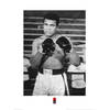 Kunstdruk Muhammad Ali Pose 60x80cm