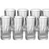 12x Drinkglazen/waterglazen transparant Manhattan 305 ml - Drinkglazen