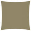 vidaXL Zonnescherm vierkant 7x7 m oxford stof beige