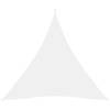 vidaXL Zonnescherm driehoekig 4,5x4,5x4,5 m oxford stof wit