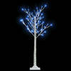 vidaXL Kerstboom wilg met 120 blauwe LED's binnen en buiten 1,2 m