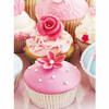 Evershine diamond painting voor volwassenen cupcake TA-8742 vierkante steentjes 30 X 40