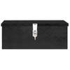 The Living Store Opbergbox - Aluminium - 60 x 23.5 x 23 cm - Roestbestendig