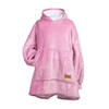 Hoodie Deken - Roze