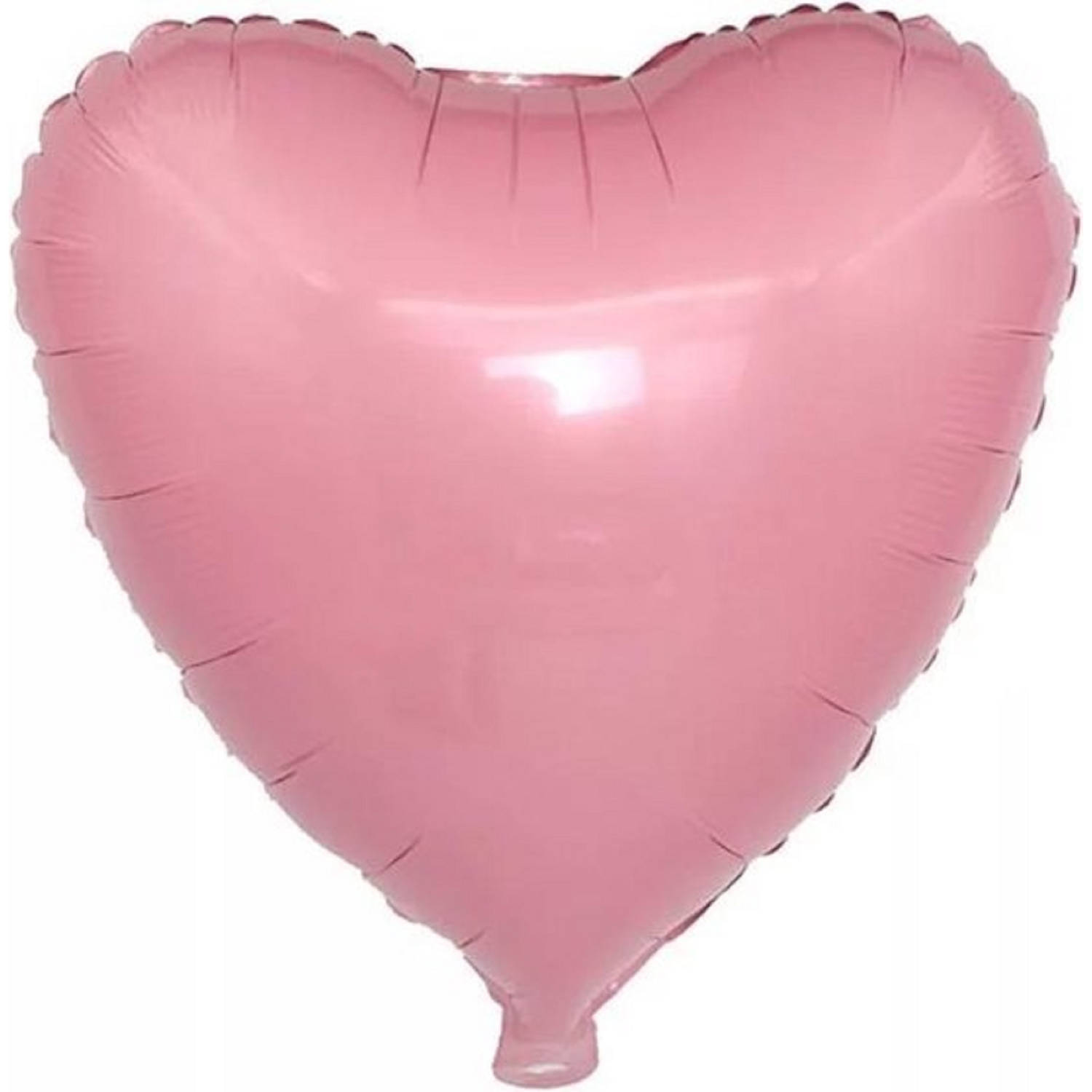 Folieballon ster Pastel roze 18 inch 45 cm DM-products