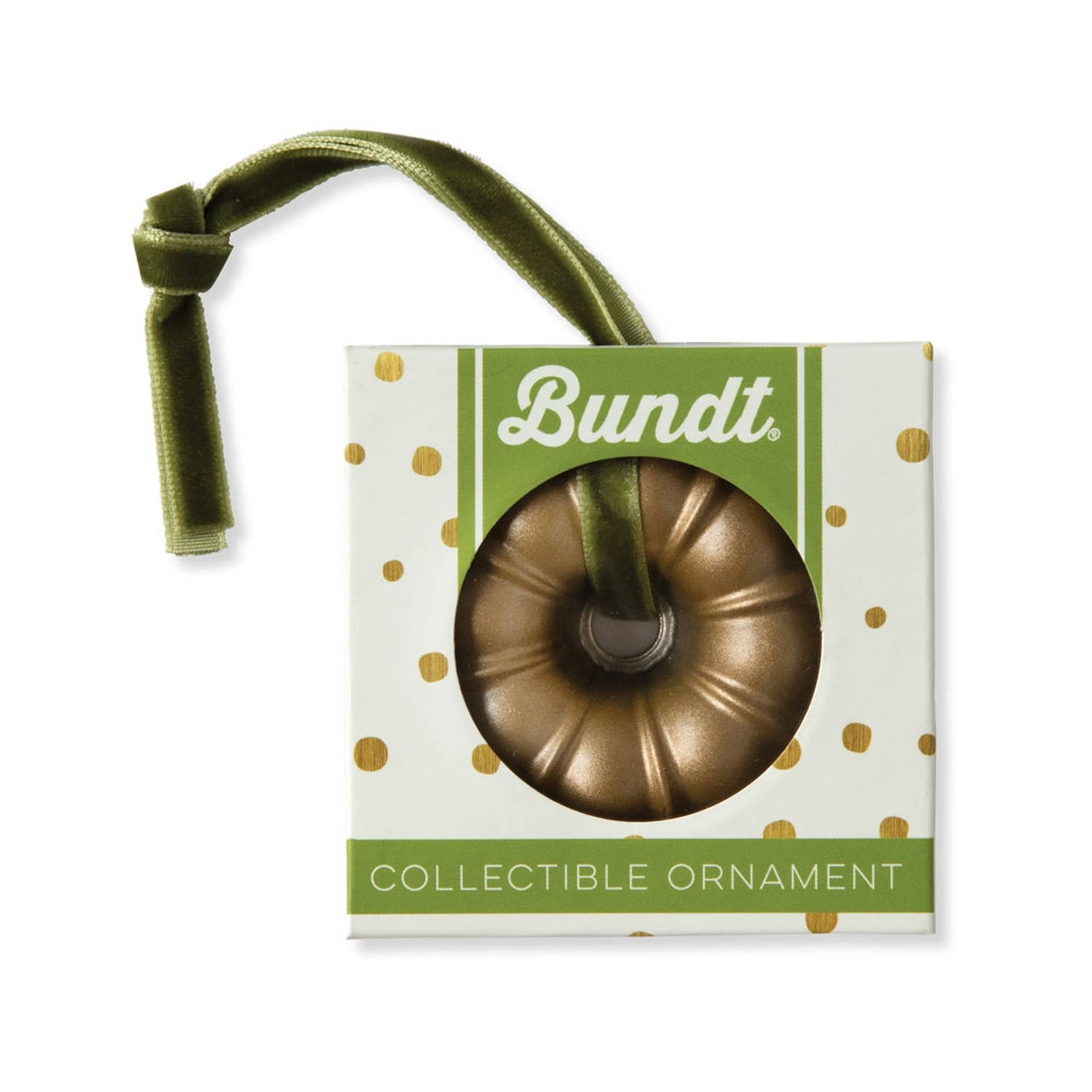 Nordic Ware - Kerstbal Bundt Goud - Anniversary Ornament - Nordic Ware
