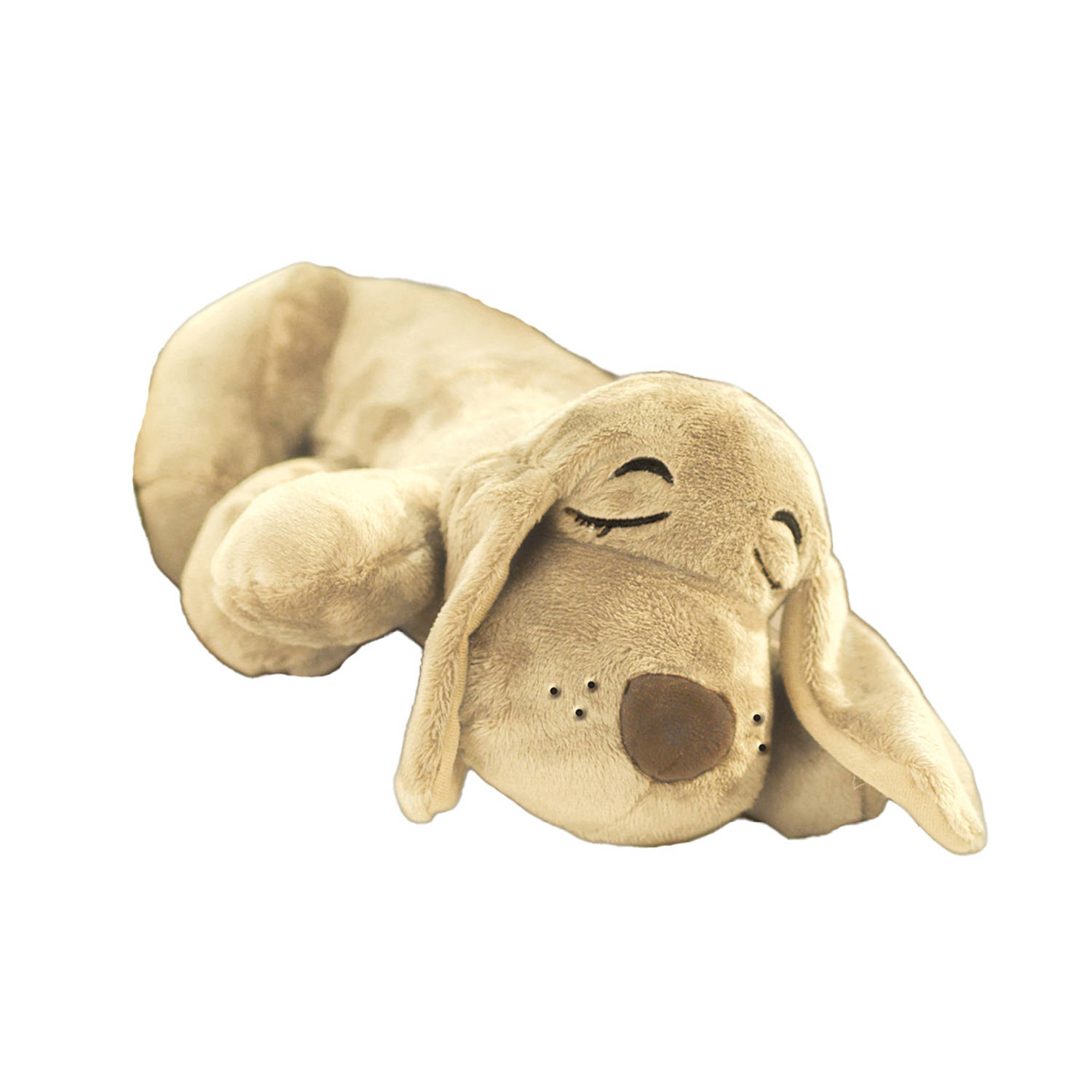 HuggiePup, hartslagknuffel - knuffelhond met hartslag en warmhoud zakje – Warmte knuffel – puppy knuffel – Puppyknuffel met hartslag – Snuggle puppy - Heartbeat