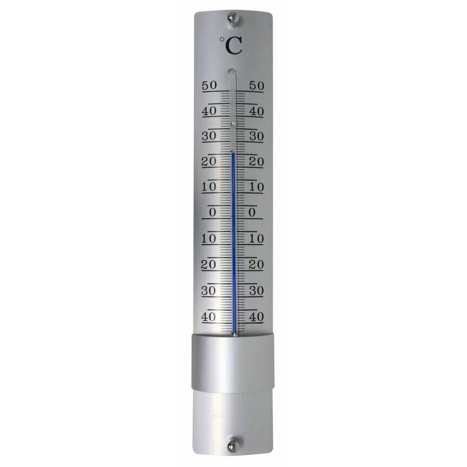 Thermometer Buiten Metaal 21 Cm Buitenthermometers
