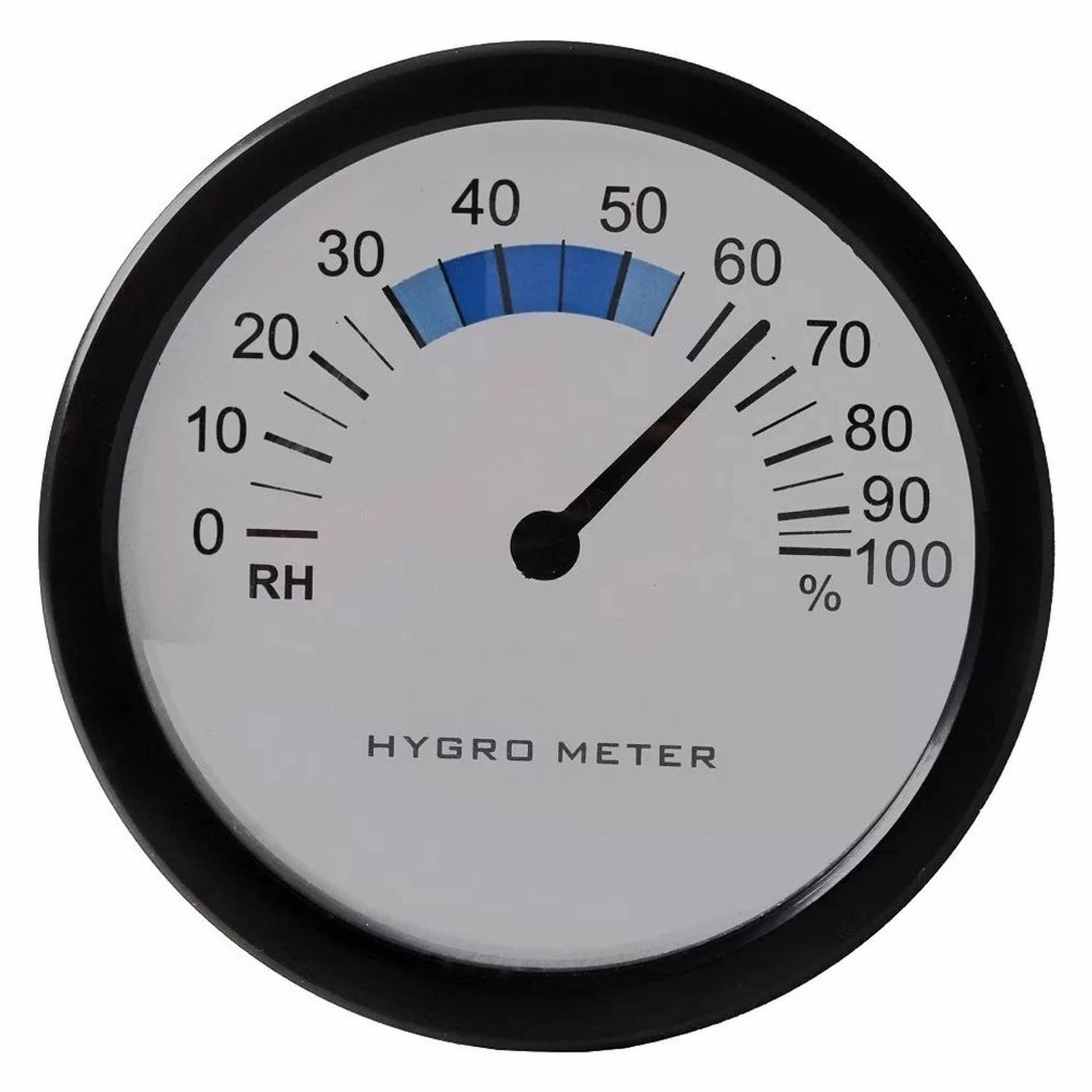Hygrometer-luchtvochtigheidsmeter Kunststof D8,5 Cm Buitenthermometers