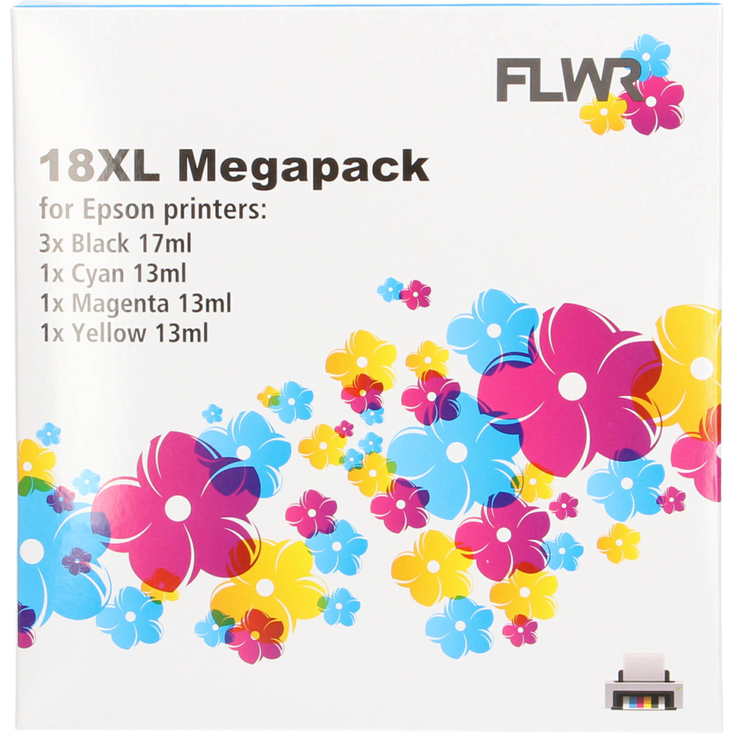 FLWR Epson T1811/2/3/4 Megapack cartridge
