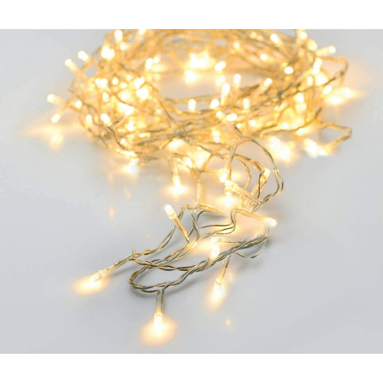 Christmas Decoration lichtsnoeren warm wit -2x -2 m -24 leds- batterij Kerstverlichting kerstboom