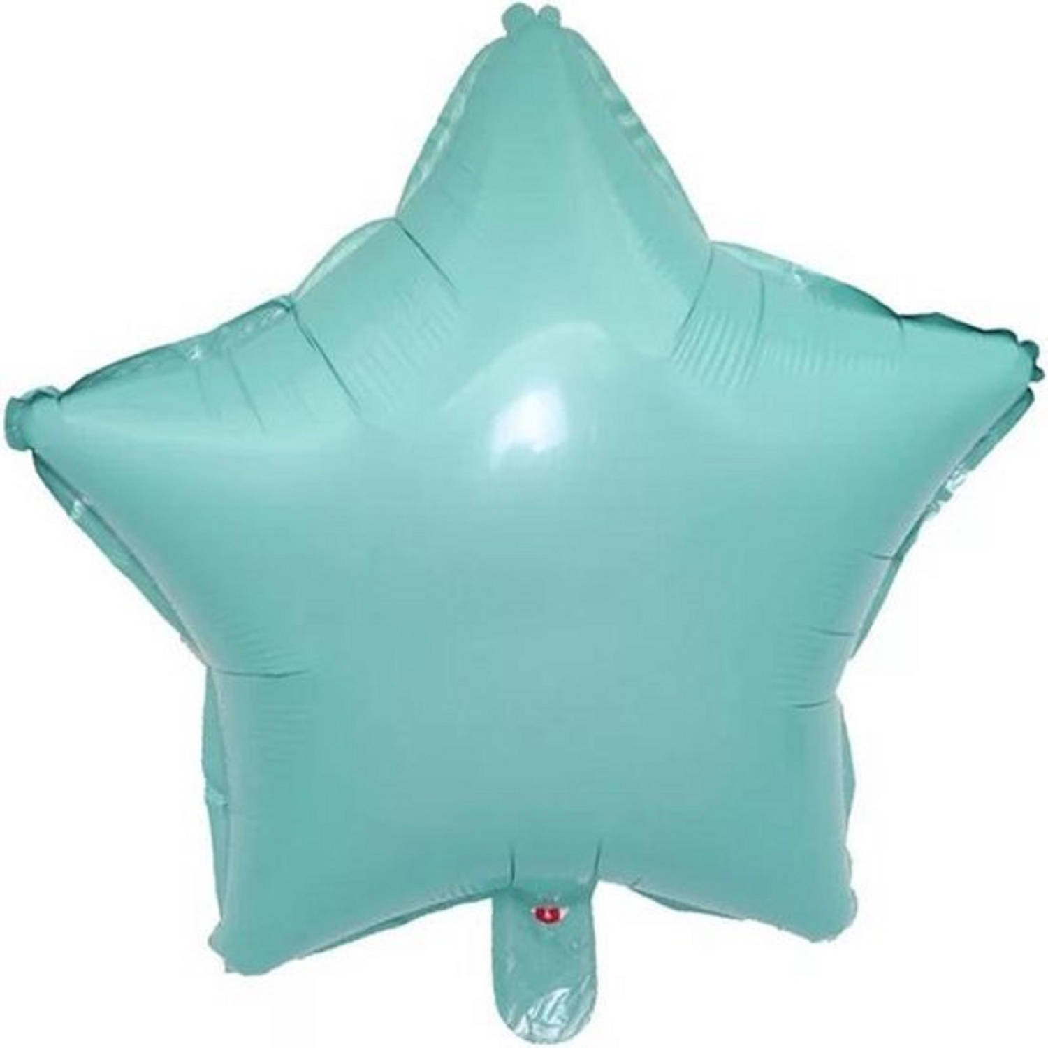 Folieballon ster| Mint | 18 inch | 45 cm | DM-products