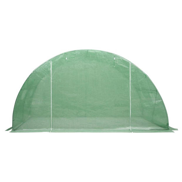 The Living Store Broeikas - Groene 2x4x2m - PE-mesh stof 140g/m²