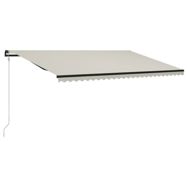 vidaXL Luifel automatisch uittrekbaar 600x300 cm crème