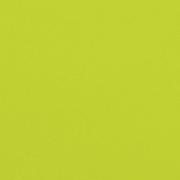 The Living Store Stoelkussens - Oxford stof 50 x 50 x 3 cm - Houdt vorm en bevestigt stevig - Groen - Waterafstotend