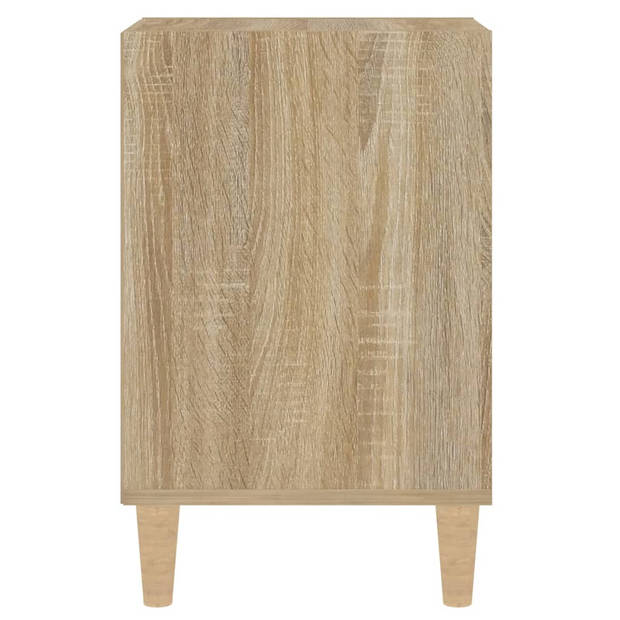 vidaXL Tv-meubel 100x35x55 cm bewerkt hout sonoma eikenkleurig