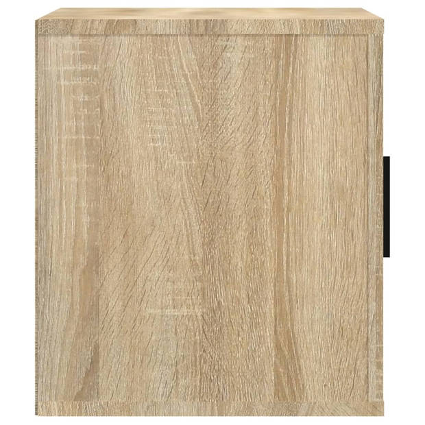 vidaXL Tv-meubel 100x35x40 cm bewerkt hout sonoma eikenkleurig