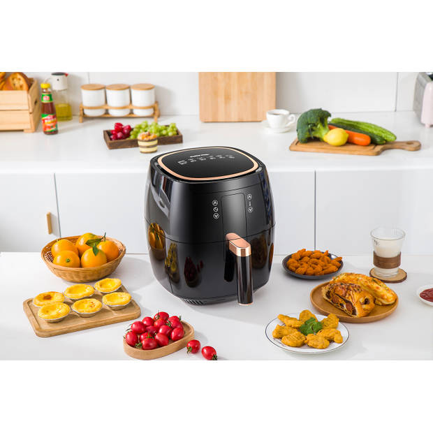 Swiss Pro+ Digitale Airfryer Zwart 7L - 7 Liter