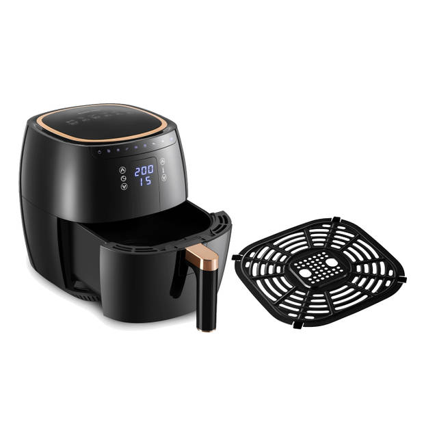 Swiss Pro+ Digitale Airfryer Zwart 7L - 7 Liter