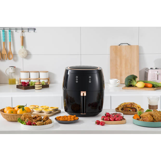 Swiss Pro+ Digitale Airfryer Zwart 7L - 7 Liter