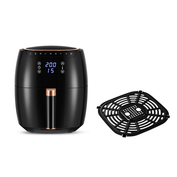 Swiss Pro+ Digitale Airfryer Zwart 7L - 7 Liter