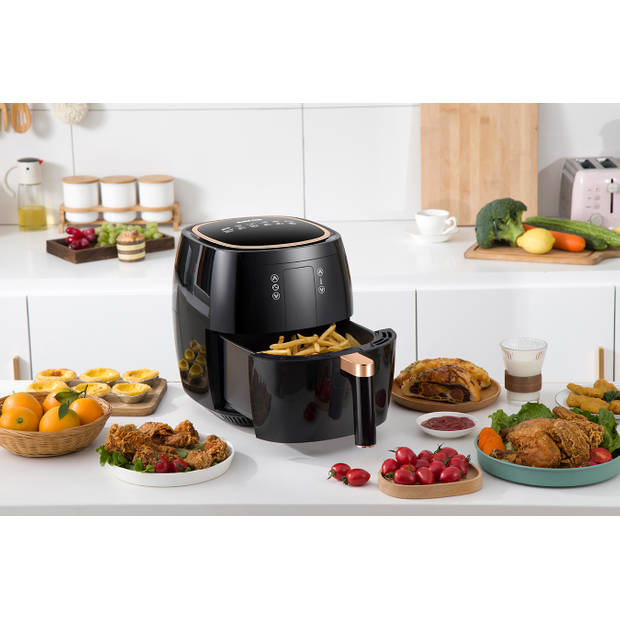 Swiss Pro+ Digitale Airfryer Zwart 7L - 7 Liter