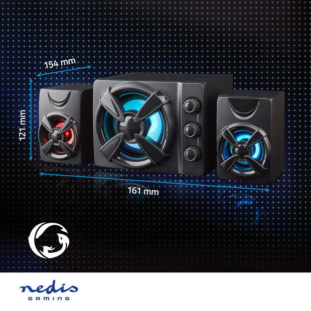 Nedis Gaming Speaker - GSPR31021BK