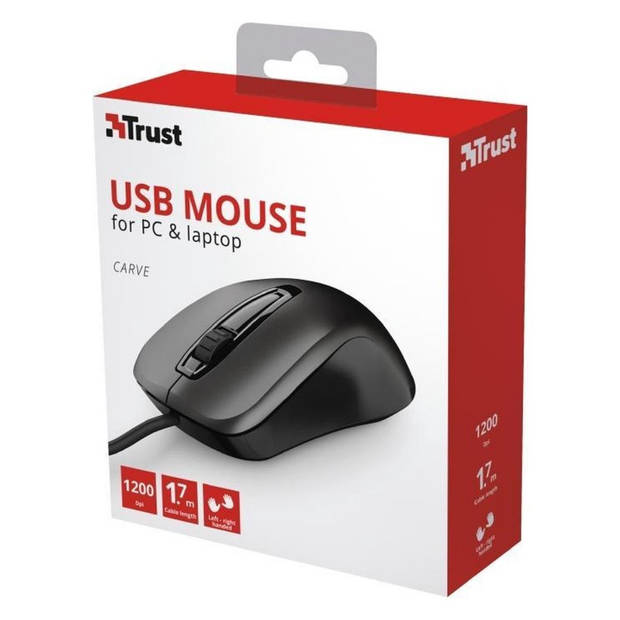 Trust Carve USB Optische Muis