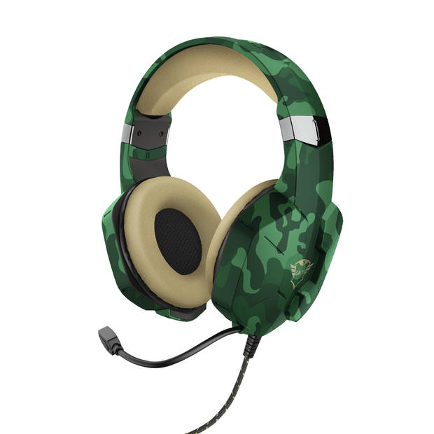 Trust Gaming GXT 323C Carus Headset - Groen Camo