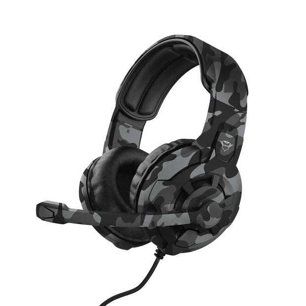 Trust Gaming GXT 411K Radius Multiplatform Headset - Zwart Camo