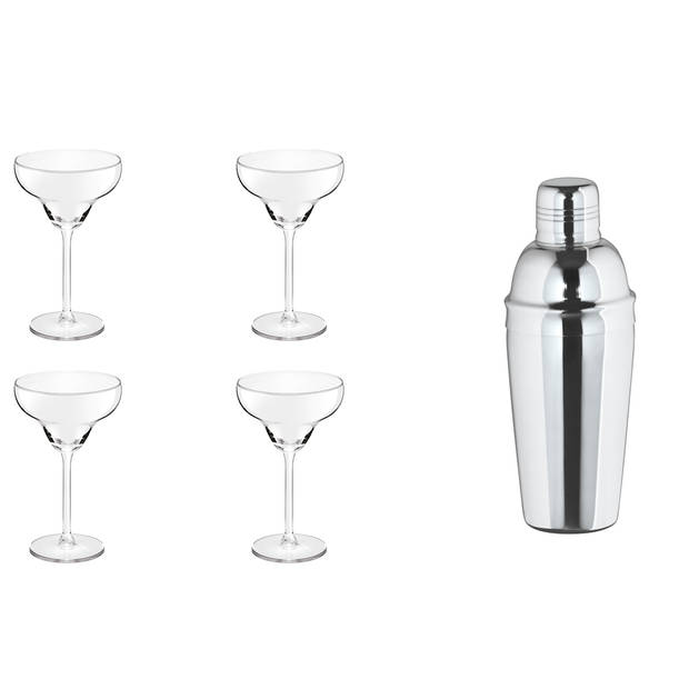 James Cooke Cocktailset Incl. shaker MARGARITA Cocktail 30 cl - 5-delig