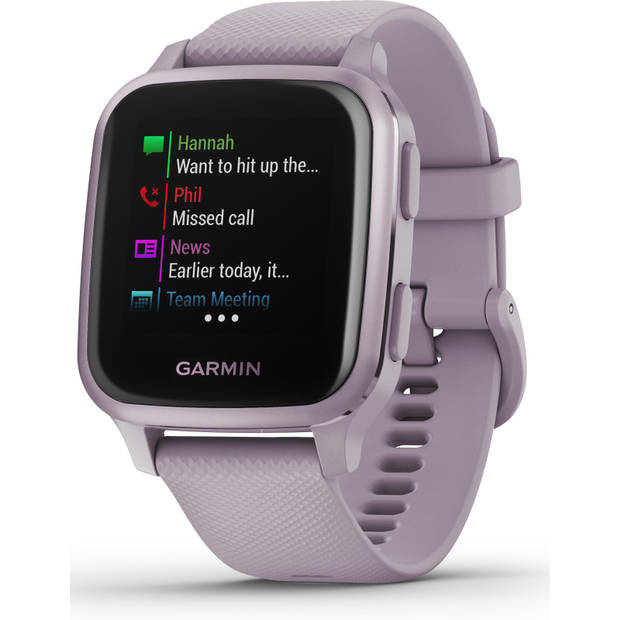 Garmin smartwatch Venu Sq (Lichtpaars)