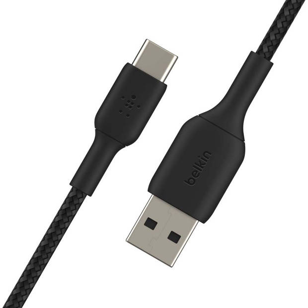 Belkin laadkabel USB-C naar USB-A 1m (Zwart)