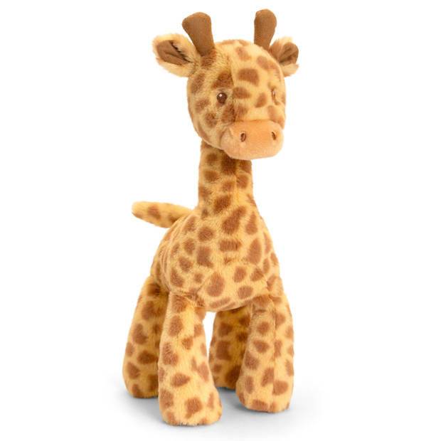 Keel Toys Knuffel Giraffe - zachte pluche stof - knuffeldieren - 25 cm - Knuffeldier